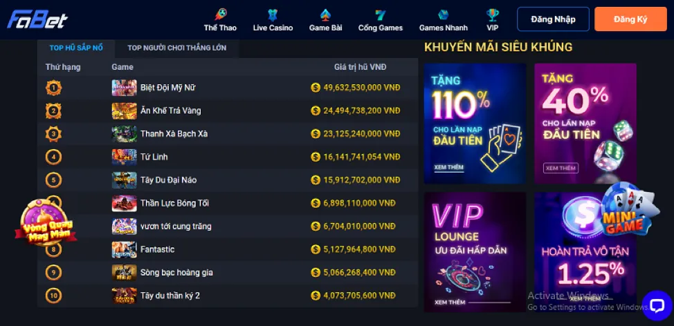 Ứng dụng e2bet trên điện thoại di động